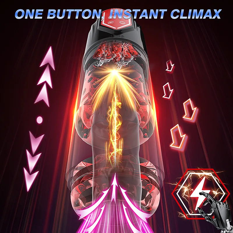 PR20 - Rotating Blow job Machine with 5 Powerful Sucking & Licking Modes