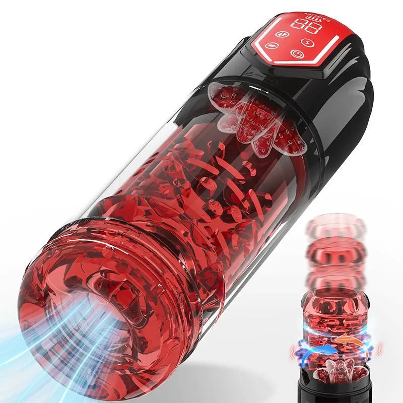 PR20 - Rotating Blow job Machine with 5 Powerful Sucking & Licking Modes