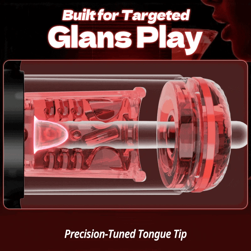 PS5 - 9 Thrusting & Rotating 9 Suction Male Blowjob Masturbator