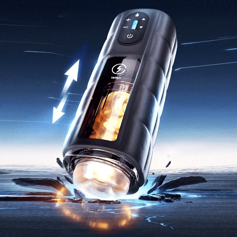 PT8 Pro - 10 Thrusting 6 Gears Speed Luxury Vibrating Stroker