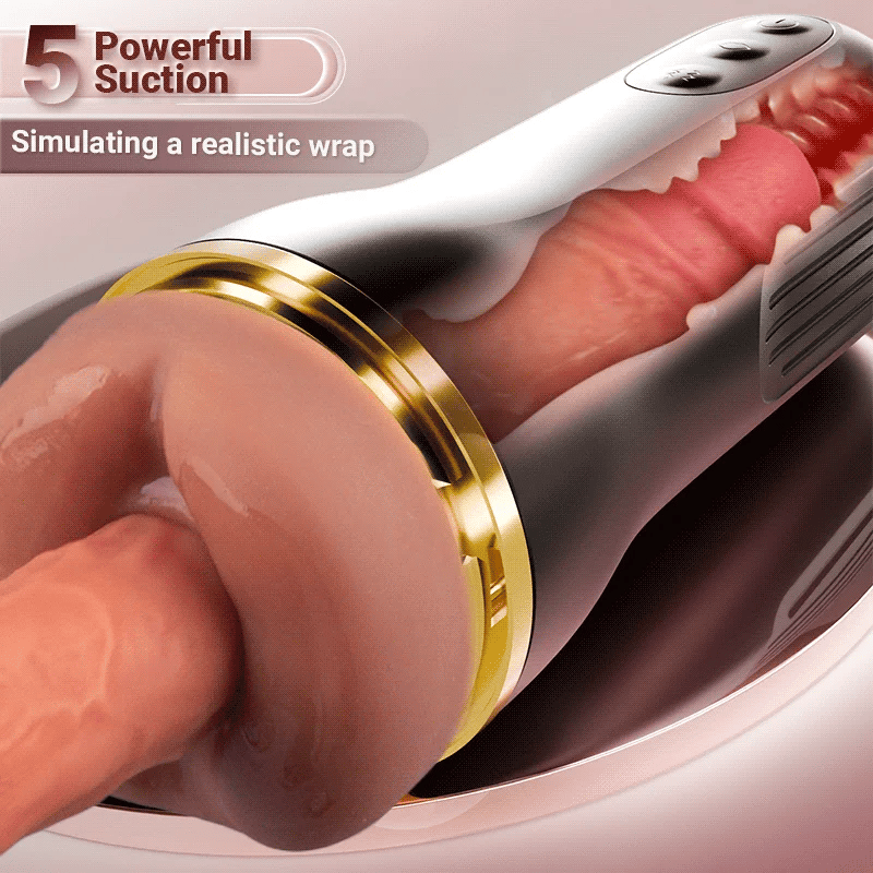 PV10 - 5 Suction 10 Vibration Tight Realistic Anal Masturbation with Lifelike Wrap