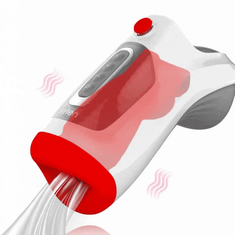 PV1 - Air Blast Blowjob Masturbator Cup with Realistic Channel