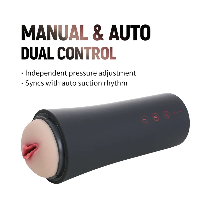 PV2 – Luxury Realistic Auto Pussy Stroker with Automatic Clamping and Removable TPE Sleeve