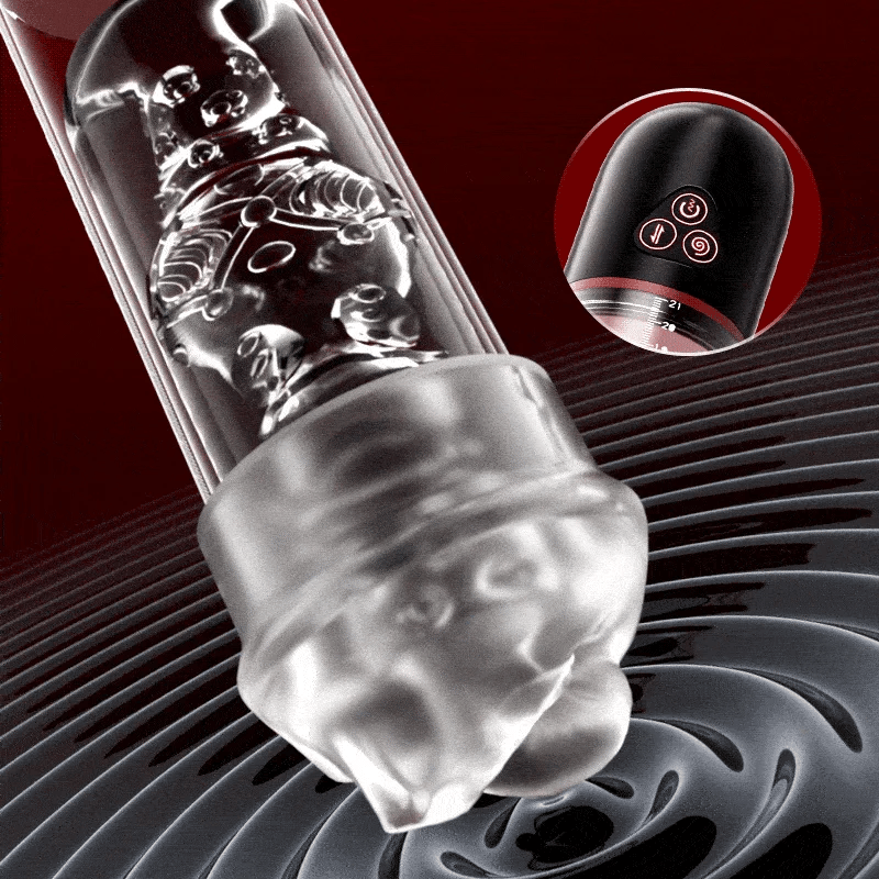 PX13 - Vibrating & Sucking Masturbator with Soft Pussy Sleeve