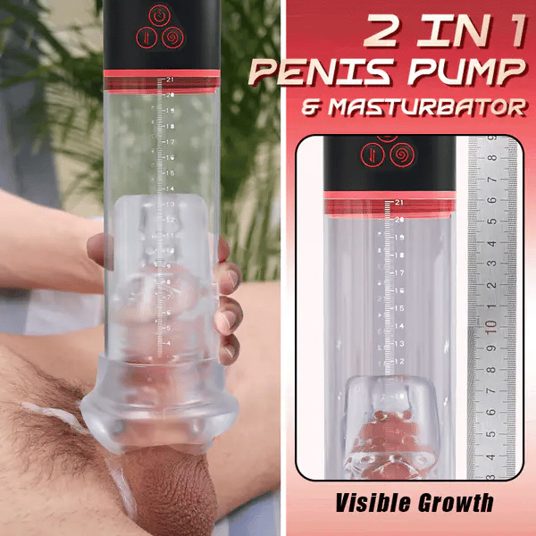 PX13 - Vibrating & Sucking Masturbator with Soft Pussy Sleeve