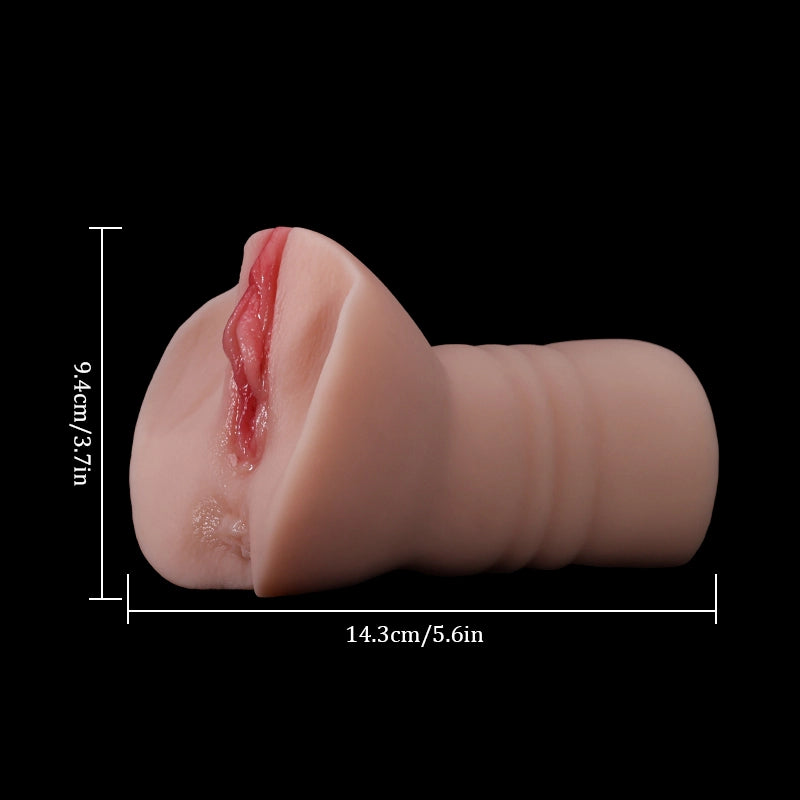 Penelope – Silicone Pocket Pussy Masturbator with Realistic Labia 510g