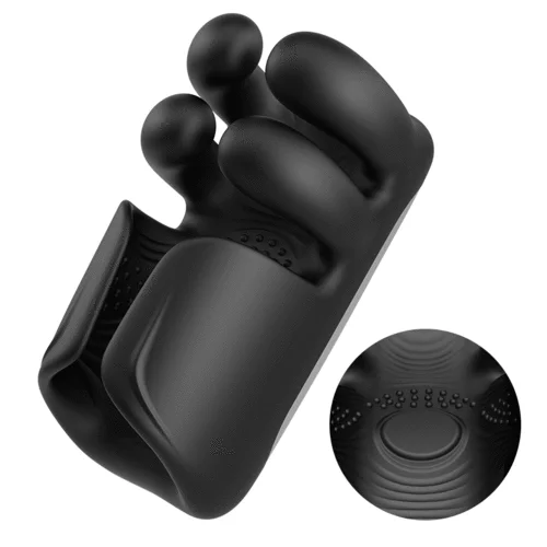 PG21 – Pulsating Finger Massage Glans Trainer with 10 Vibration Modes