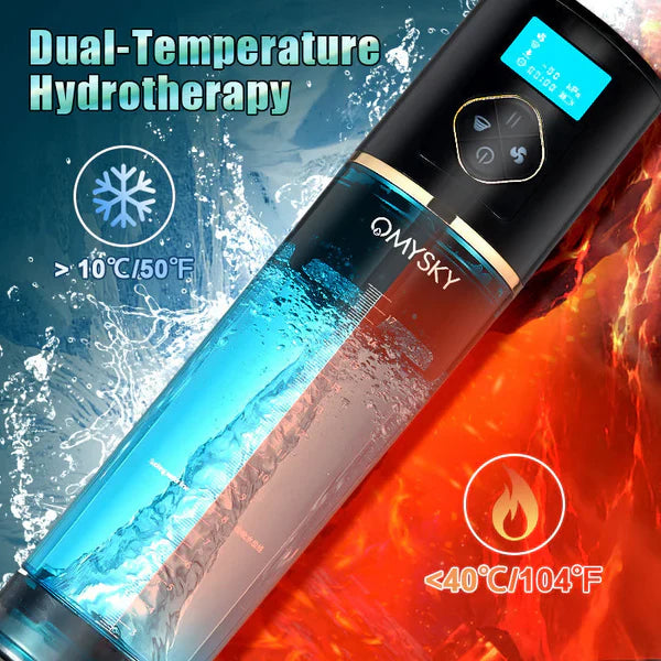 XP6 – Hydro Penis Pump with 6 Suction Modes, LED Display & Waterproof Design