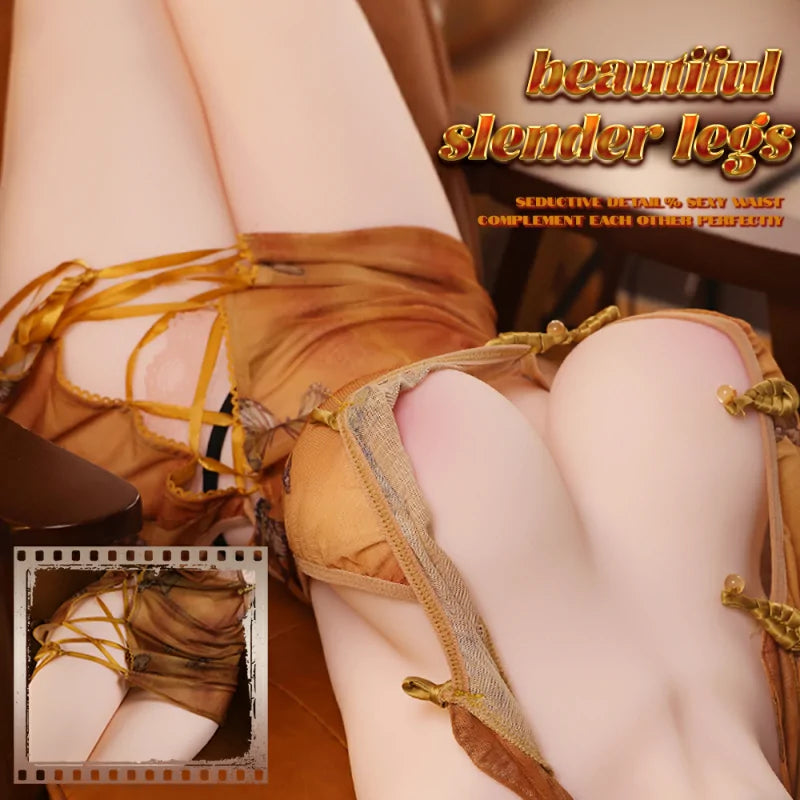 Quinn - 42 lbs Sexy Fair Pussy Torso with Liquid Soft Breast