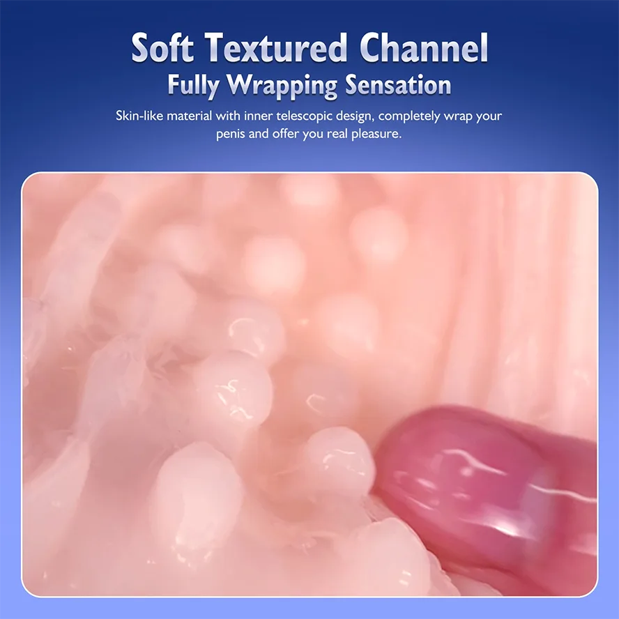 Realistic Male Stroker with Thrusting, Rocking & Heating – Voice-Enabled Pleasure Machine