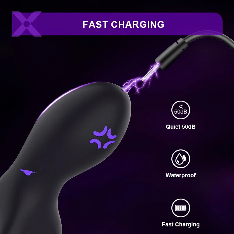 PG11 – 10 Vibration Modes Octopus Tentacle Glans Trainer Masturbator with Full-Wrap Stimulation