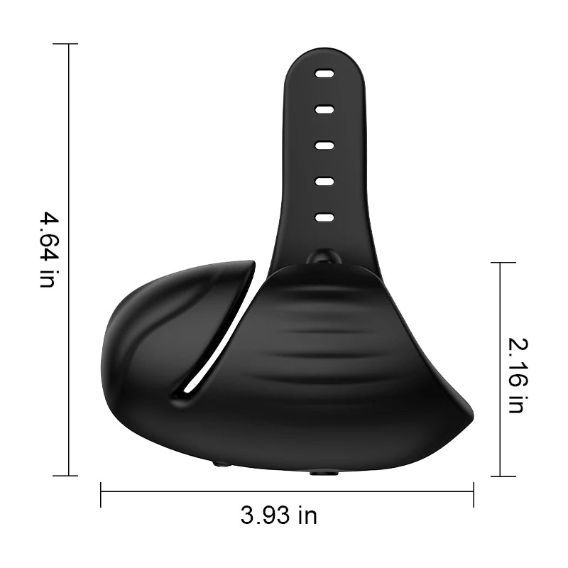 PG1 – App-Controlled Glans Trainer with Adjustable Strap, 9 Vibration Modes & Hands-Free