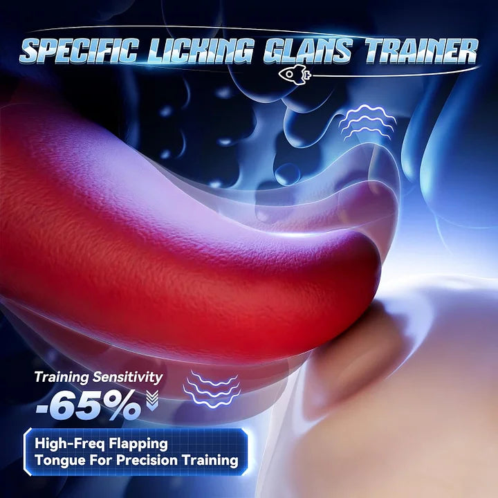 PG1 Pro – App-Controlled Vibration Glans Trainer with 360° Stimulation & Licking