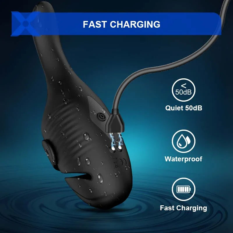 PG2 – Glans Trainer with Dual Motors, Adjustable Strap & 10 Vibration Modes