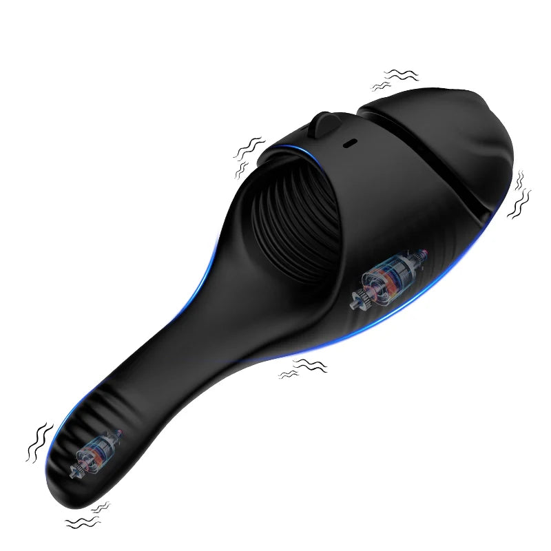 PG2 – Glans Trainer with Dual Motors, Adjustable Strap & 10 Vibration Modes