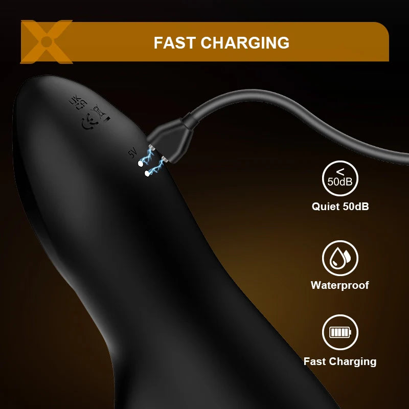 PG9 – Portable Glans Trainer Masturbator with 10 Vibration Patting Stimulation
