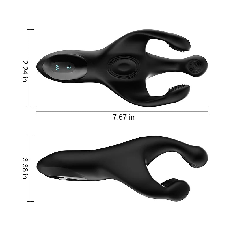 PG9 – Portable Glans Trainer Masturbator with 10 Vibration Patting Stimulation