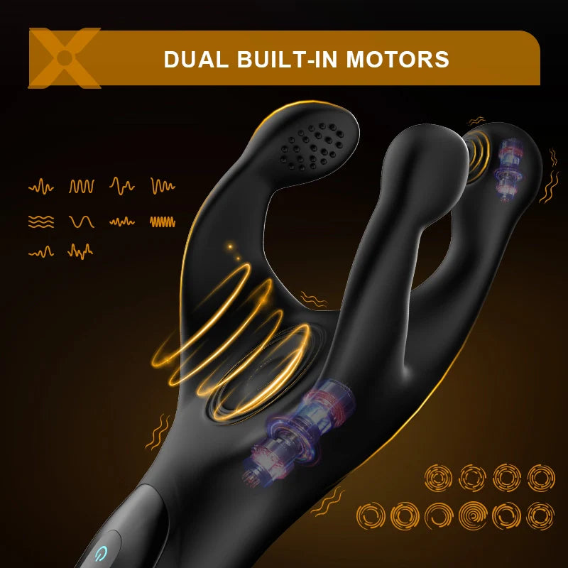 PG9 – Portable Glans Trainer Masturbator with 10 Vibration Patting Stimulation