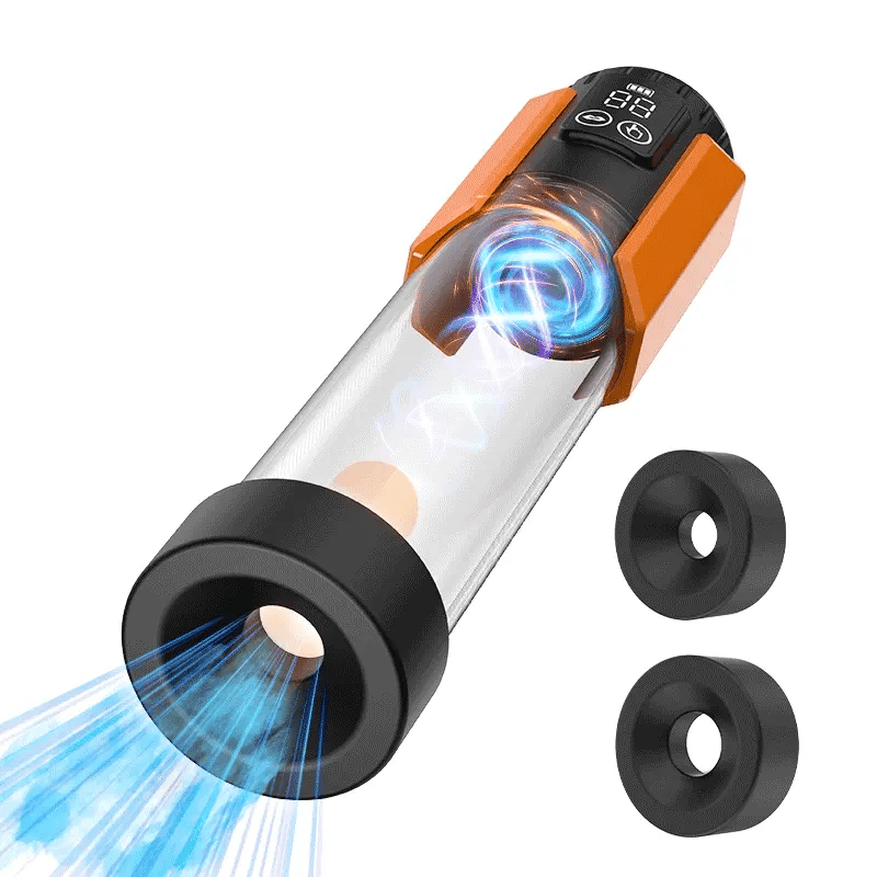 XP1 – Water Penis Pump with 5 Suction Levels, Hot & Cool Hydro Training System
