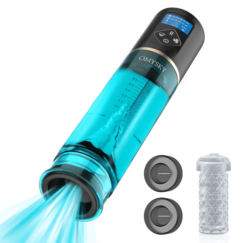 XP6 – Hydro Penis Pump with 6 Suction Modes, LED Display & Waterproof Design