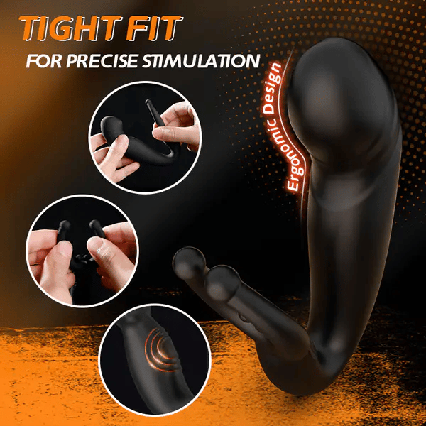 PM11 – Beaded Prostate Massager with 9 Vibration Modes & Multi-Point Stimulation