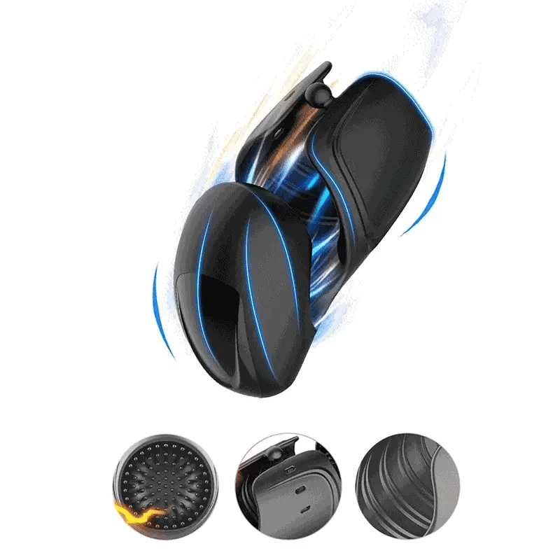 PG8 – Adjustable 10 Vibration Glans Trainer with Fold-Back Cover & Stamina Training Support