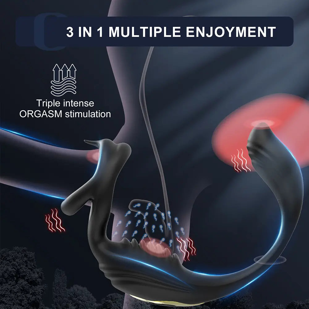 PM5 – Dual Motor Prostate Massager with Multi-Point Stimulation & Remote Control
