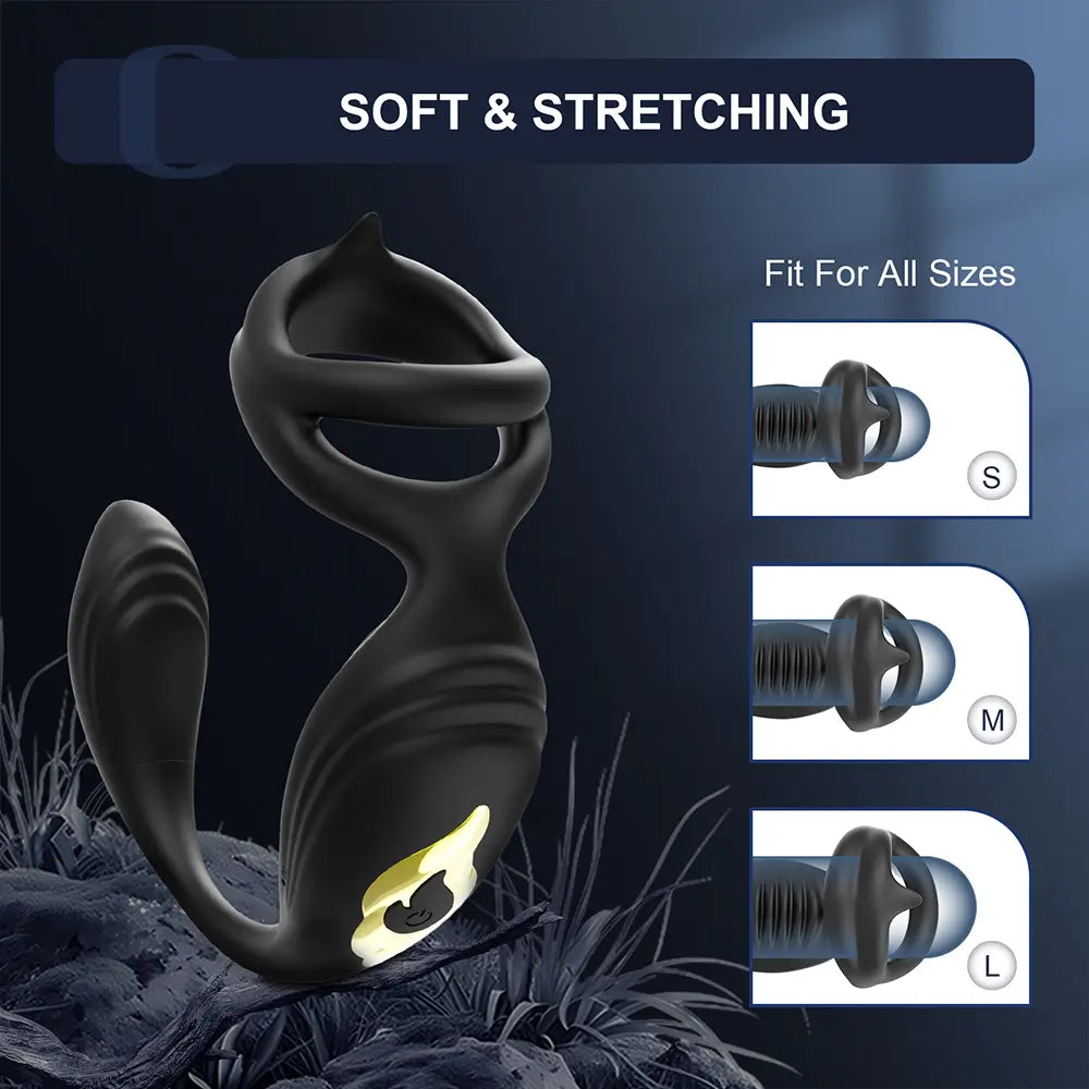 PM5 – Dual Motor Prostate Massager with Multi-Point Stimulation & Remote Control