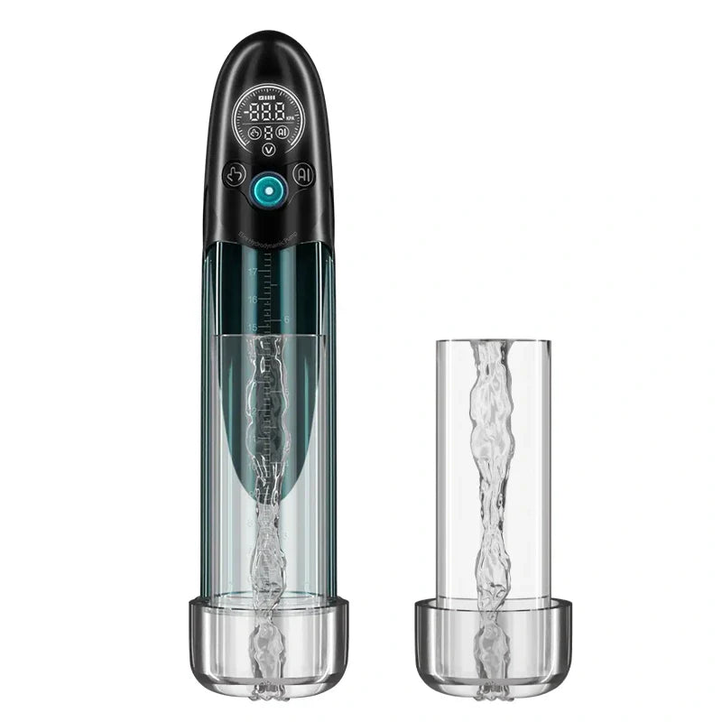 XP50S – AI Hydro Penis Pump with Digital Display, Dual Suction Modes & Smart Pressure Control