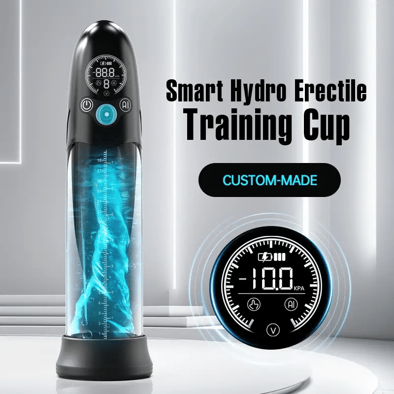 XP50S – AI Hydro Penis Pump with Digital Display, Dual Suction Modes & Smart Pressure Control