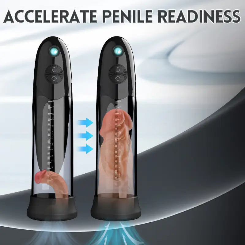 XP10S – Hydro Penis Pump with 3 Suction Modes, Waterproof Vacuum Trainer