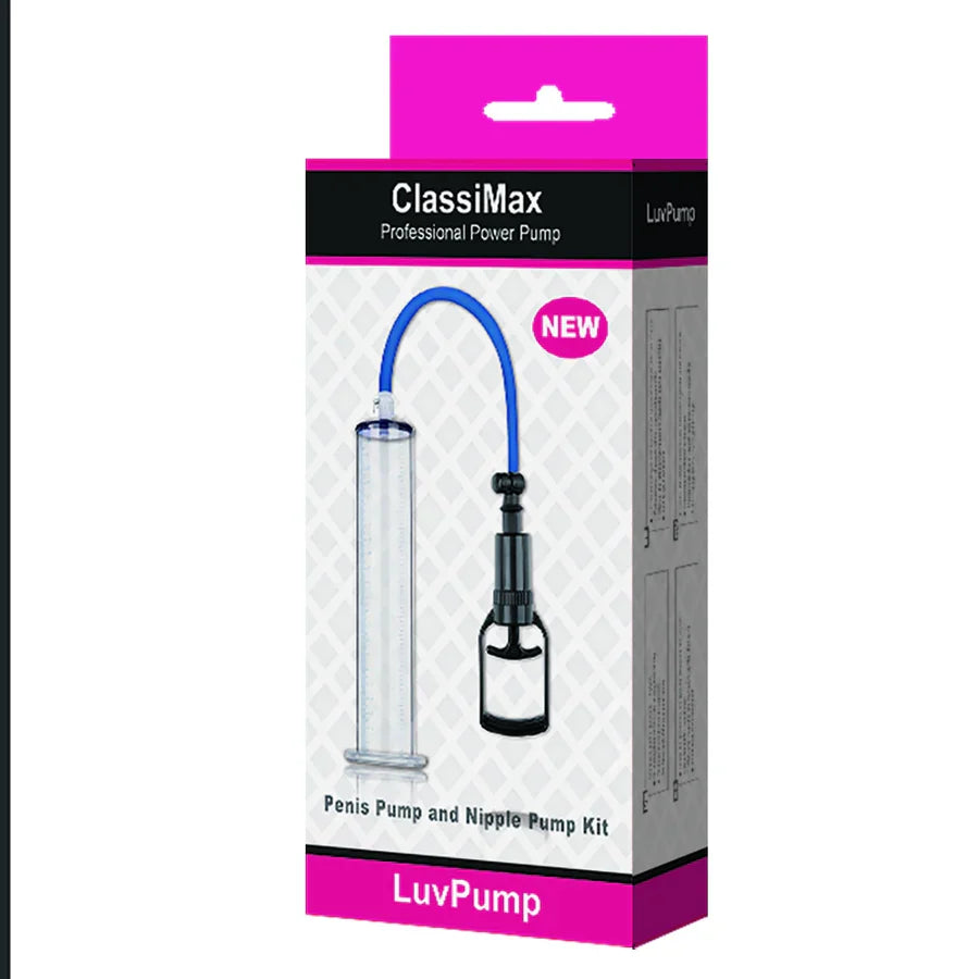 XP103S – ClassiMax T-Handle Manual Penis Pump with Quick-Disconnect & Pressure Control
