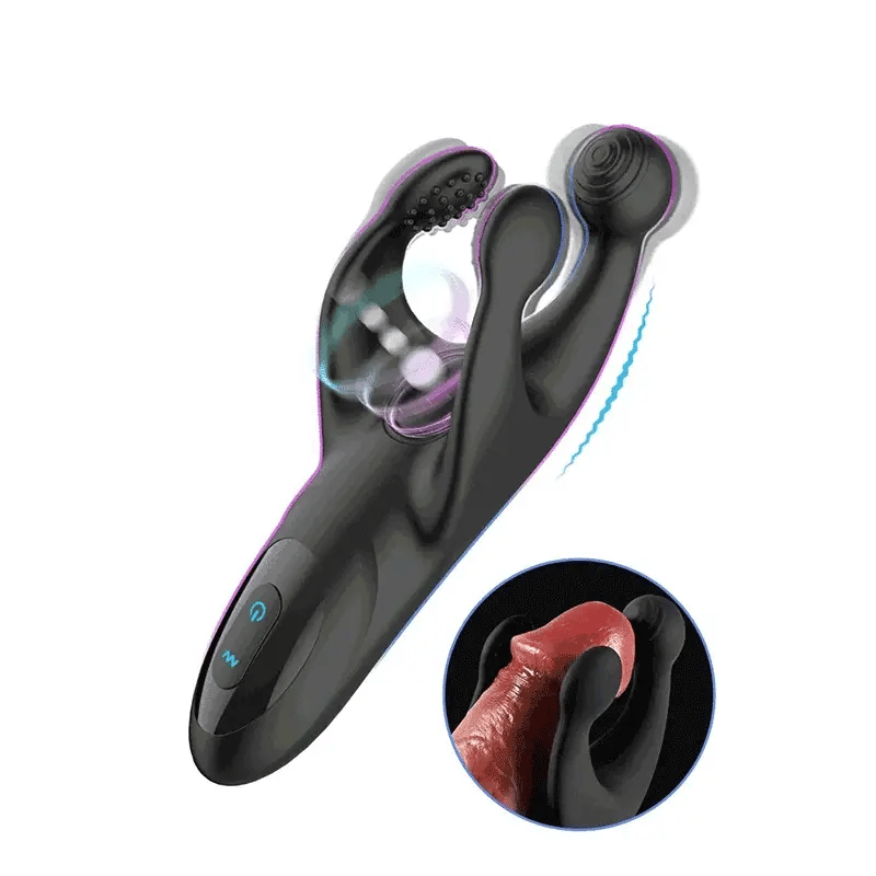 PG9 – Portable Glans Trainer Masturbator with 10 Vibration Patting Stimulation