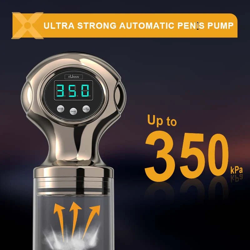 XP15 – Ultra Power Penis Pump with One-Click Release & Adjustable Pressure Control
