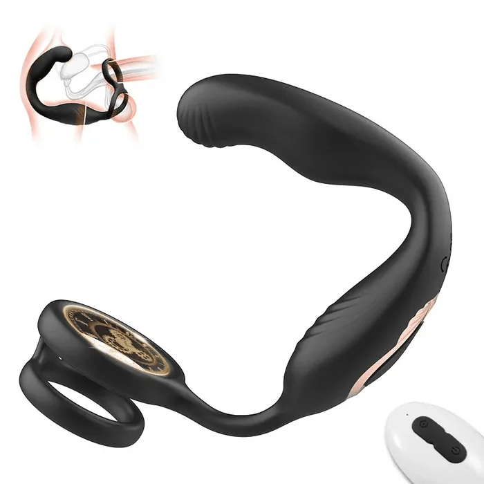 PM10 – Wearable Multi-Point Stimulation Prostate Massager with 10 Vibration & 360° Rotating Modes