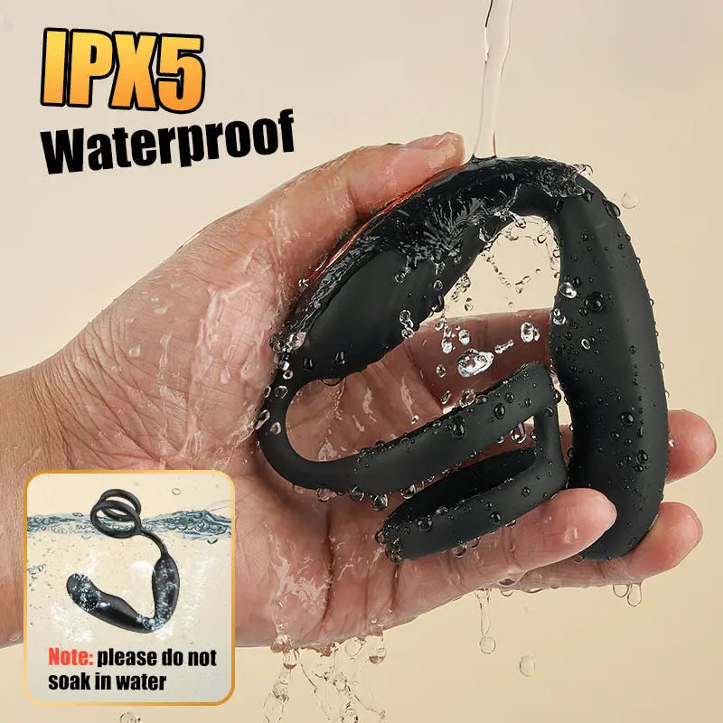 PM10 – Wearable Multi-Point Stimulation Prostate Massager with 10 Vibration & 360° Rotating Modes