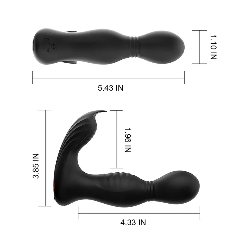 PM8 – App-Controlled Prostate Massager with Triple Motors & Multi-Mode Stimulation