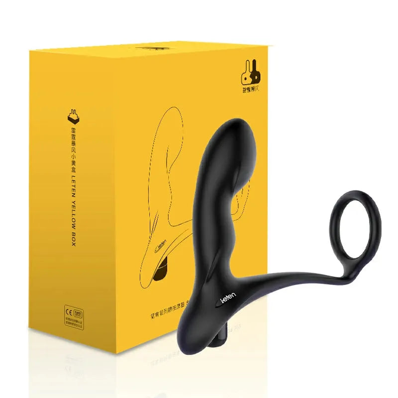 PM1 – Leten Raptor Prostate Massager with Dual Stimulation & 7 Vibration Modes