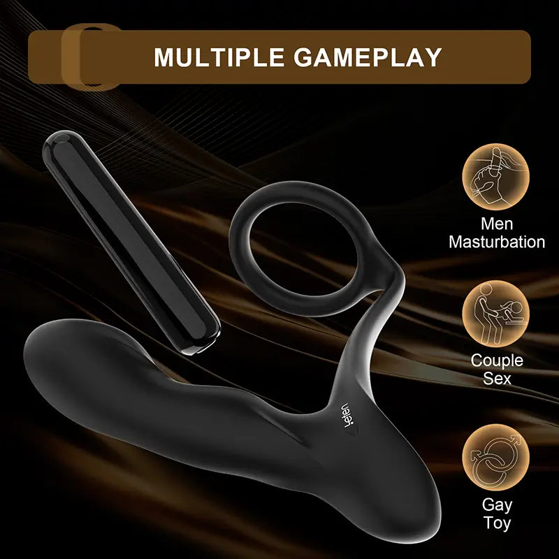 PM1 – Leten Raptor Prostate Massager with Dual Stimulation & 7 Vibration Modes