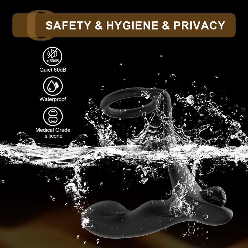 PM1 – Leten Raptor Prostate Massager with Dual Stimulation & 7 Vibration Modes