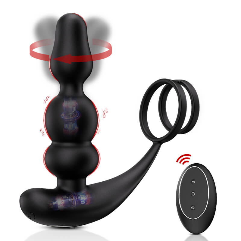 PM14 – Wearable Rotating Prostate Massager with Vibration & Remote Control