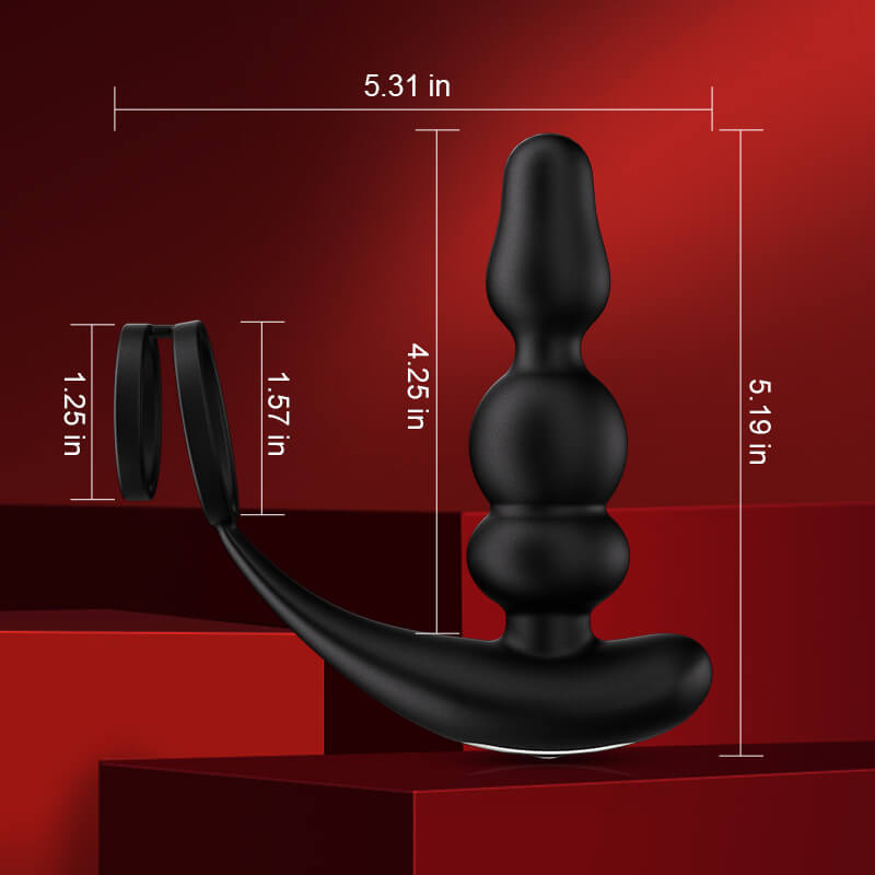 PM14 – Wearable Rotating Prostate Massager with Vibration & Remote Control