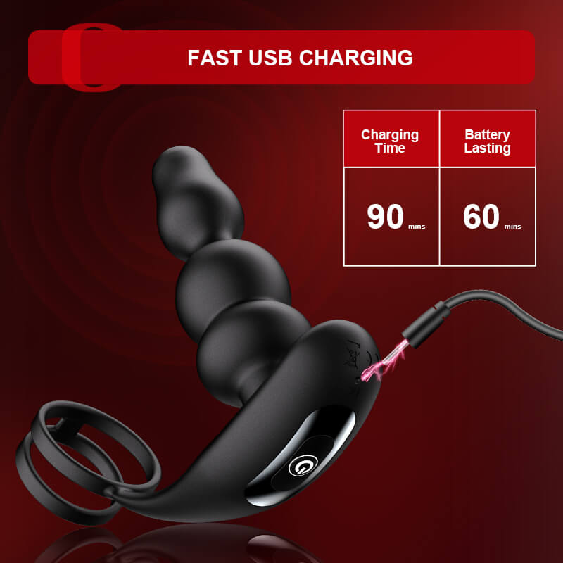 PM14 – Wearable Rotating Prostate Massager with Vibration & Remote Control