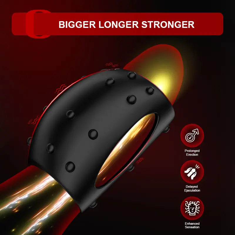 PH2 - 10 Modes Vibrating Cock Ring with Wearable
