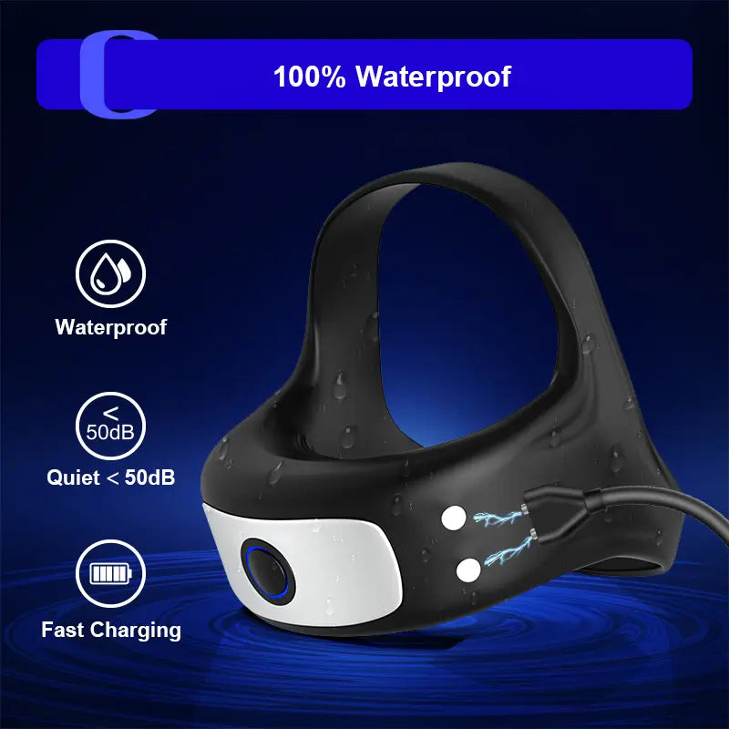PH7 – Waterproof Vibrating Cock Ring with 10 Powerful Modes for Stronger, Longer Performance