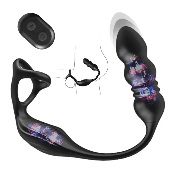 PM6 – Wearable Prostate Massager with Thrusting Motion, Dual Motors & 9 Vibration Modes