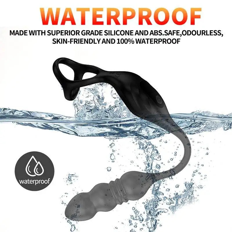 PM6 – Wearable Prostate Massager with Thrusting Motion, Dual Motors & 9 Vibration Modes