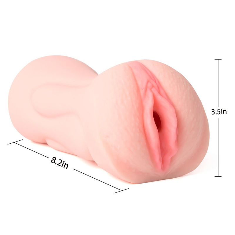Blowjob Toy 2 In 1 Cheapest Double Pocket Pussy Toys 12