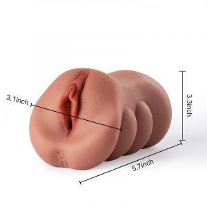 Realistic Vagina 3D Realistic Textured Pocket Pussy Sex Toy 2